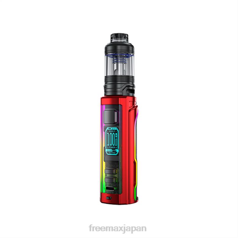 FreeMAX MARVOS X プロ 100 ワットキット 赤 - FREEMAX 公式 V628N123