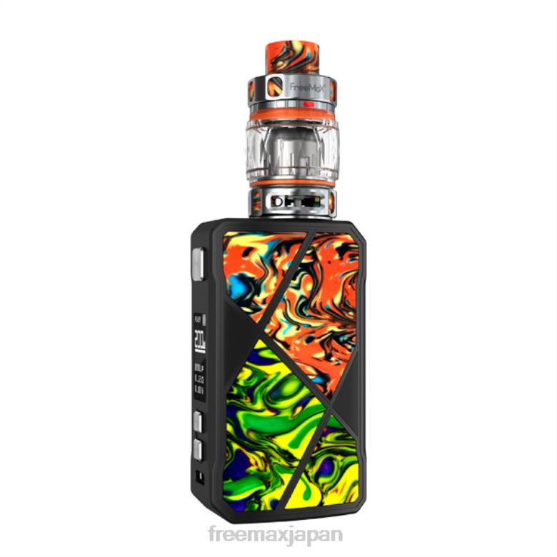 FreeMAX MAXUS 200ワットキット オレンジグリーン - best FREEMAX vape V628N8